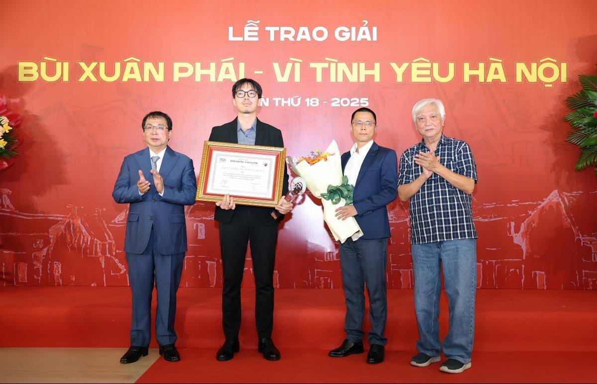 Giải thưởng Bùi Xuân Phái - Vì tình yêu Hà Nội năm 2025 vinh danh dự án Nhà hát Opera Hà Nội