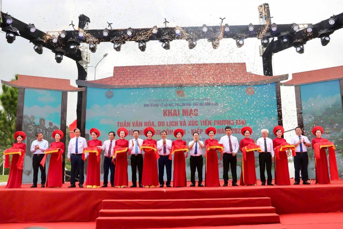 Hải Phòng khai hội Tuần Văn hóa – Du lịch Côn Sơn, Kiếp Bạc 2025: Hành trình di sản, kết nối hội nhập