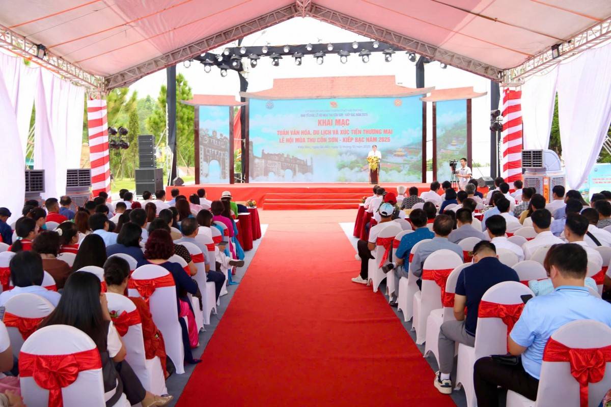 Hải Phòng khai hội Tuần Văn hóa – Du lịch Côn Sơn, Kiếp Bạc 2025: Hành trình di sản, kết nối hội nhập
