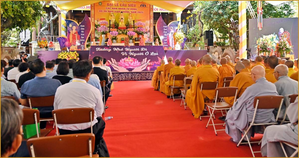 Đại Lễ cầu siêu các nạn nhân tử vong do tai nạn giao thông năm 2025 “Tưởng nhớ người đi – Vì người ở lại”