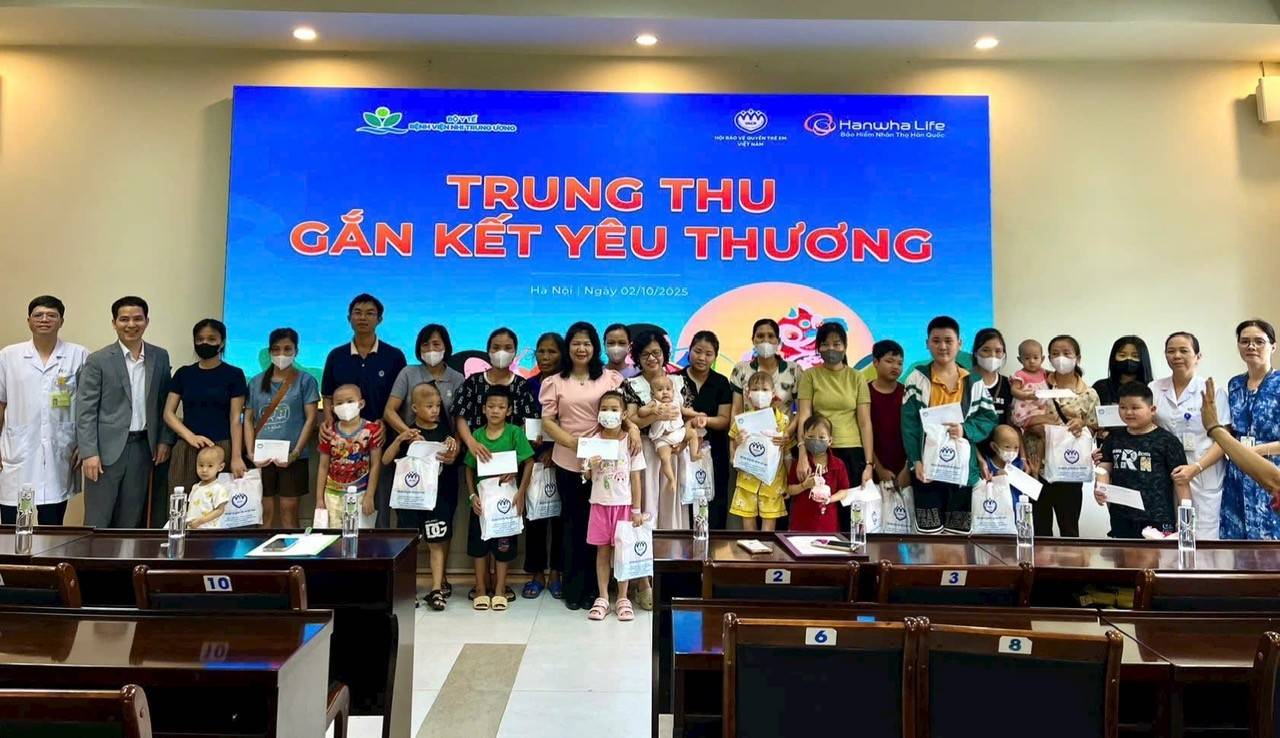 “Trung thu gắn kết yêu thương” Hành trình mang ánh sáng và hy vọng đến trẻ em khó khăn