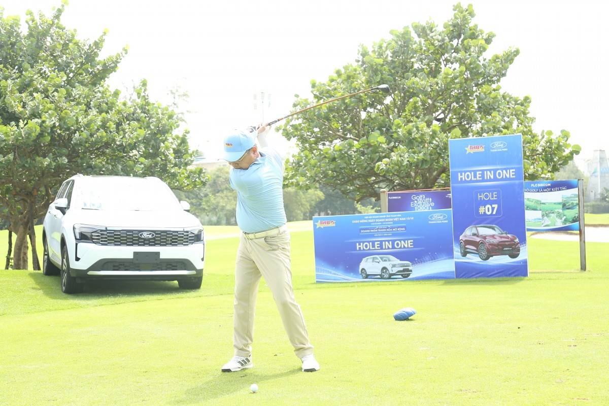 Giải Golf Doanh nhân Thanh Hóa mở rộng lần thứ 4: “Khỏe để kiến tạo - Đoàn kết để phát triển”