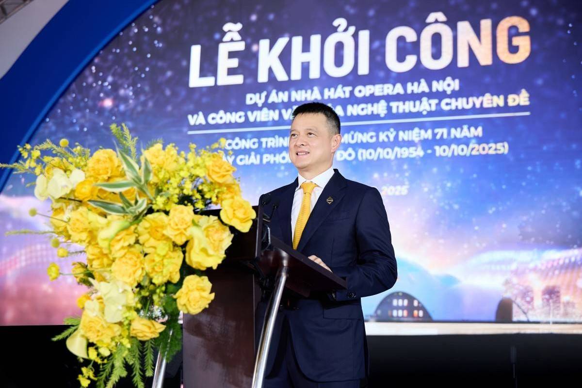 Sun Group khởi công nhà hát Opera Hà Nội, công trình kỳ vọng góp mặt trong danh sách những nhà hát nổi tiếng nhất thế giới