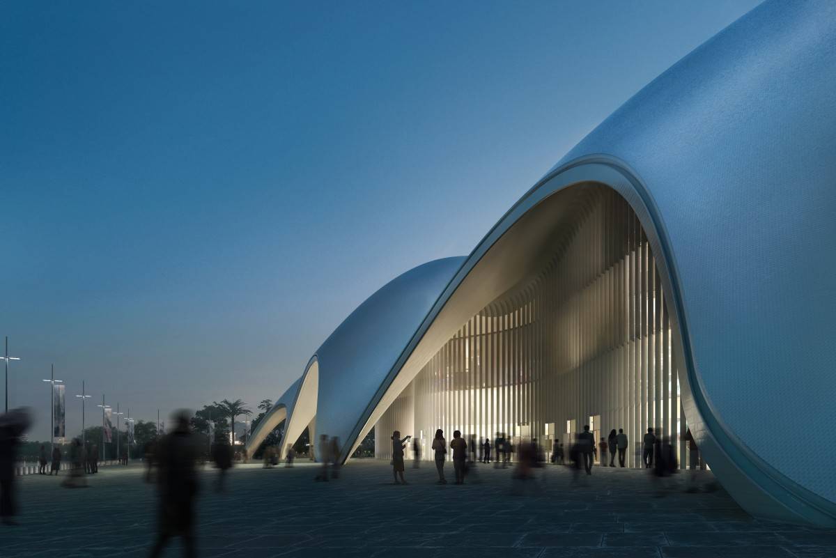 Nhà hát Opera Hà Nội với mái vòm lấy cảm hứng từ sóng nước Hồ Tây mềm mại