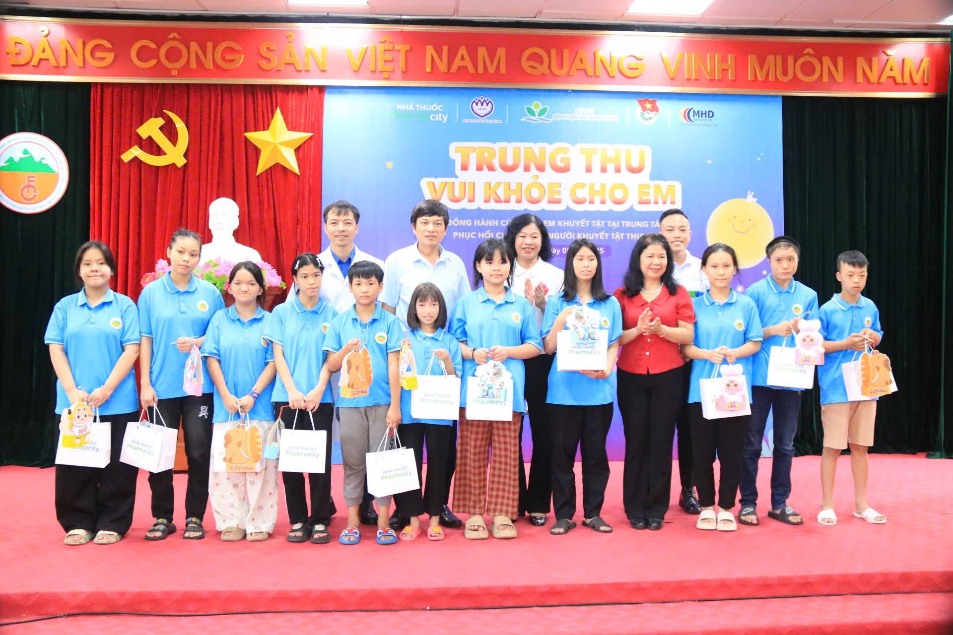 Trung thu vui khỏe cho em – Lan tỏa yêu thương đến trẻ khuyết tật và người yếu thế