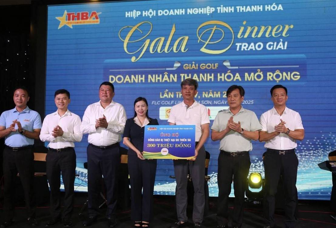 Giải Golf Doanh nhân Thanh Hóa mở rộng lần thứ 4: “Khỏe để kiến tạo - Đoàn kết để phát triển”