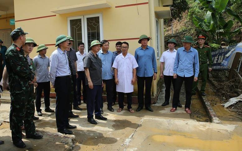 Lào Cai khẩn trương khắc phục hậu quả bão số 10, sẵn sàng ứng phó bão số 11 đang tới gần