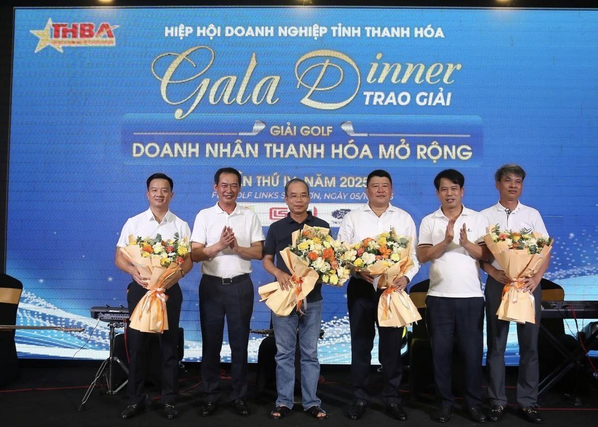 Giải Golf Doanh nhân Thanh Hóa mở rộng lần thứ 4: “Khỏe để kiến tạo - Đoàn kết để phát triển”