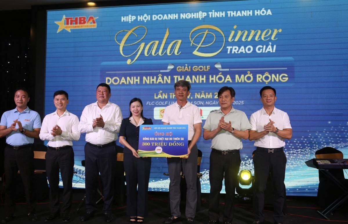 Giải Golf Doanh nhân Thanh Hóa mở rộng lần thứ 4: “Khỏe để kiến tạo - Đoàn kết để phát triển”