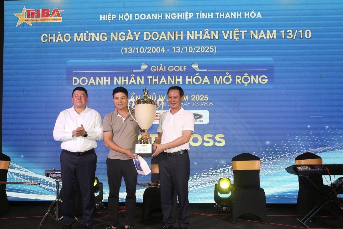 Giải Golf Doanh nhân Thanh Hóa mở rộng lần thứ 4: “Khỏe để kiến tạo - Đoàn kết để phát triển”