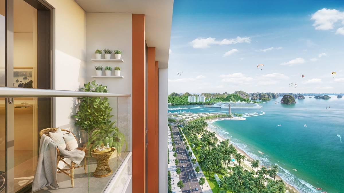 Sun Centro Town gần biển với bầu không khí trong lành. Ảnh: Sun Property