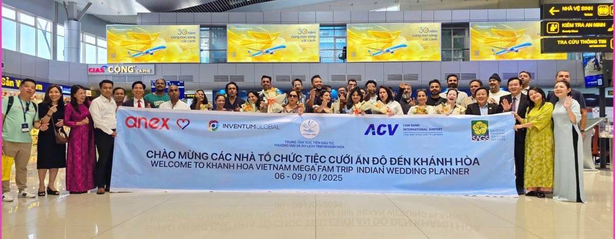 Khánh Hòa đón đoàn tổ chức tiệc cưới Ấn Độ, xúc tiến thị trường cưới sang trọng