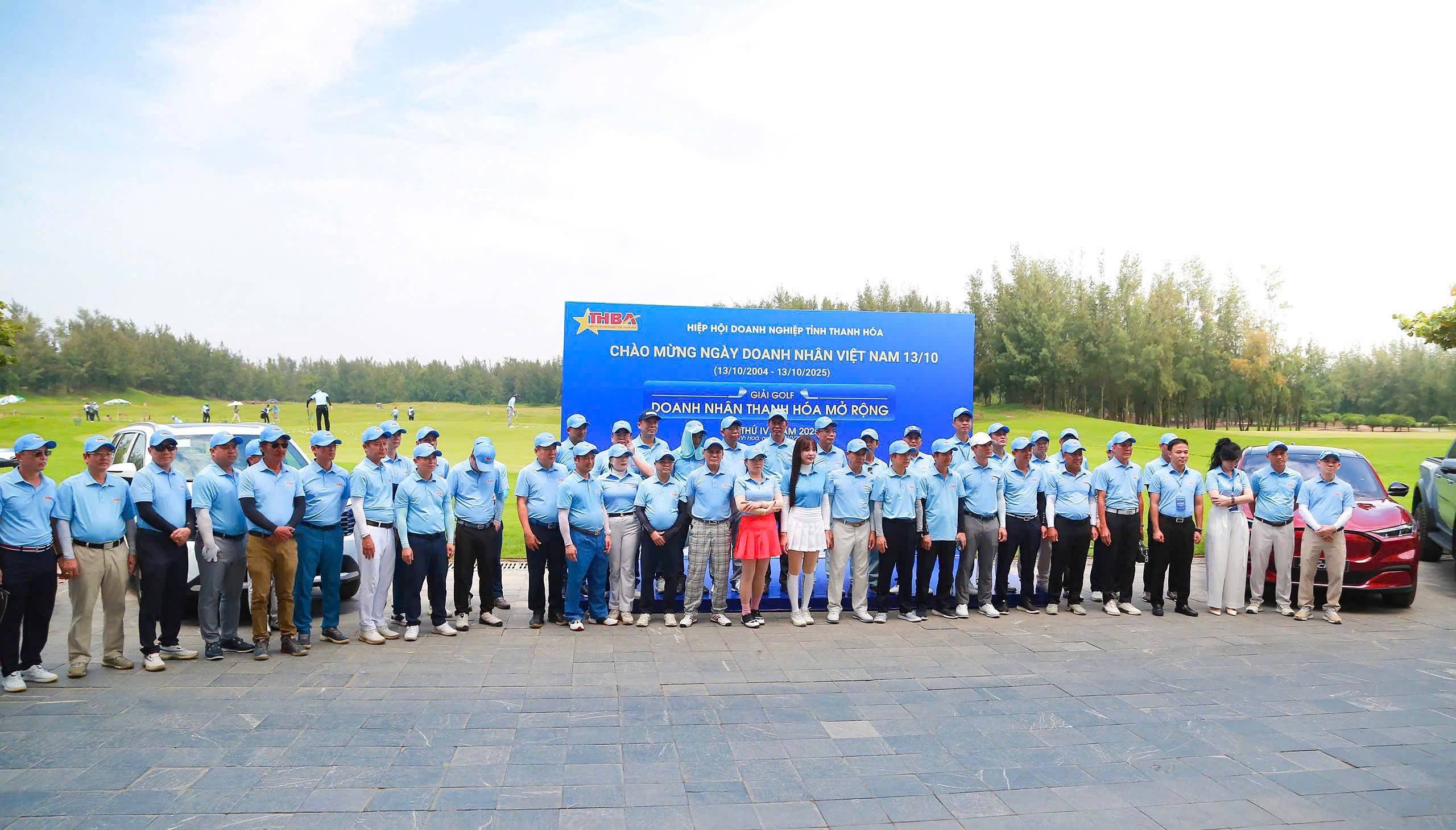 Giải Golf Doanh nhân Thanh Hóa mở rộng lần thứ 4: “Khỏe để kiến tạo - Đoàn kết để phát triển”