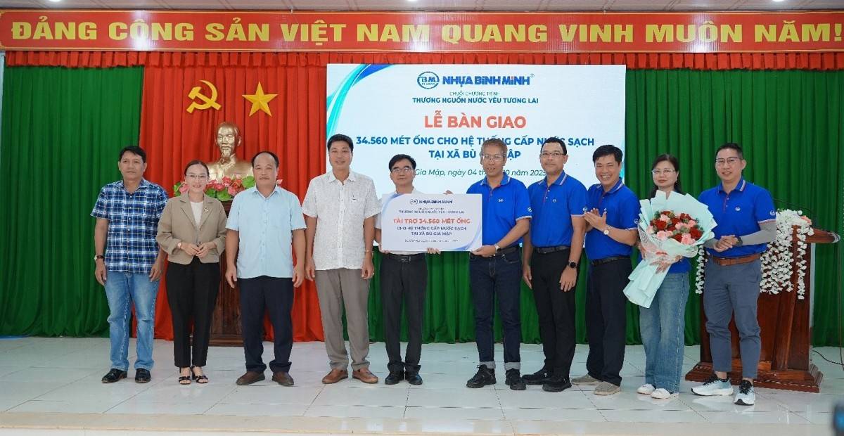 Gần 50 năm gắn bó cùng người Việt: Nhựa Bình Minh lan tỏa hạnh phúc xanh