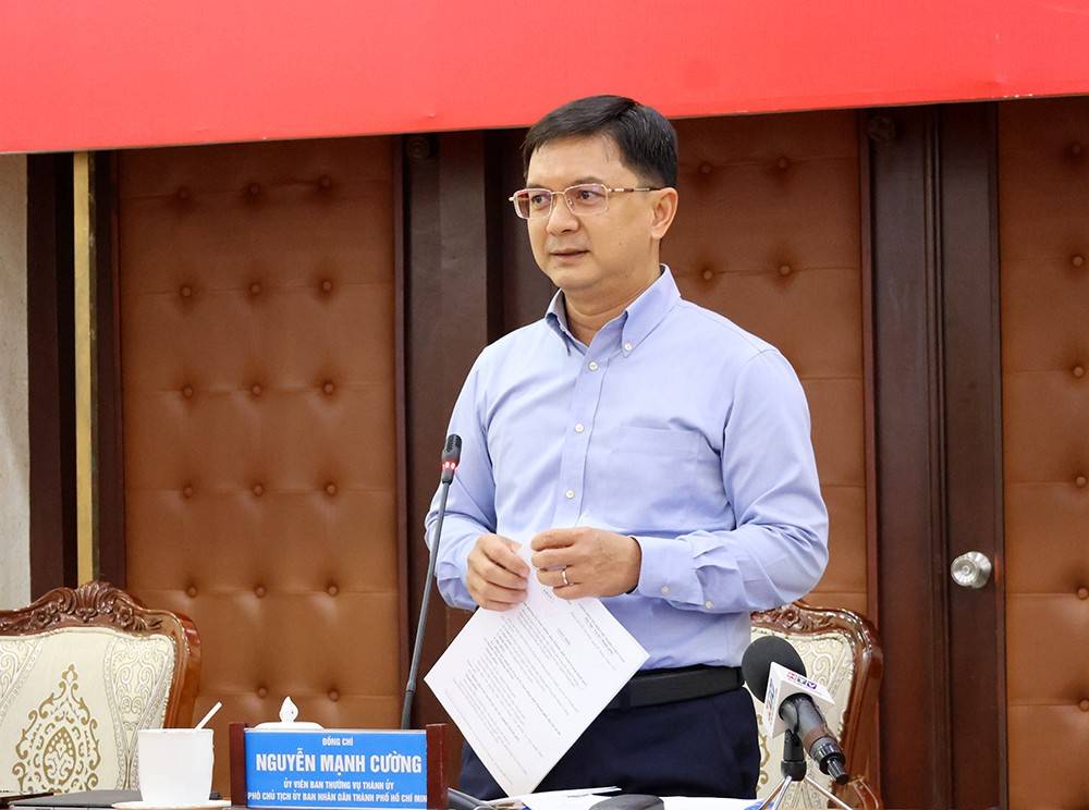 Phó Chủ tịch UBND Thành phố Nguyễn Mạnh Cường 