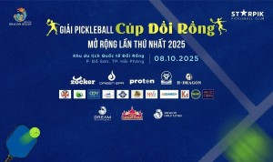 Pickleball Đồi Rồng mở rộng 2025: Giải đấu mở rộng lần đầu tiên quy tụ hàng trăm vận động viên cùng tranh đấu thi tài