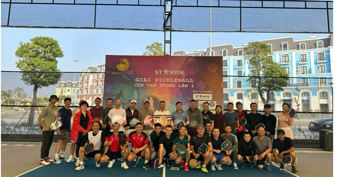 Pickleball Đồi Rồng mở rộng 2025: Giải đấu mở rộng lần đầu tiên quy tụ hàng trăm vận động viên cùng tranh đấu thi tài