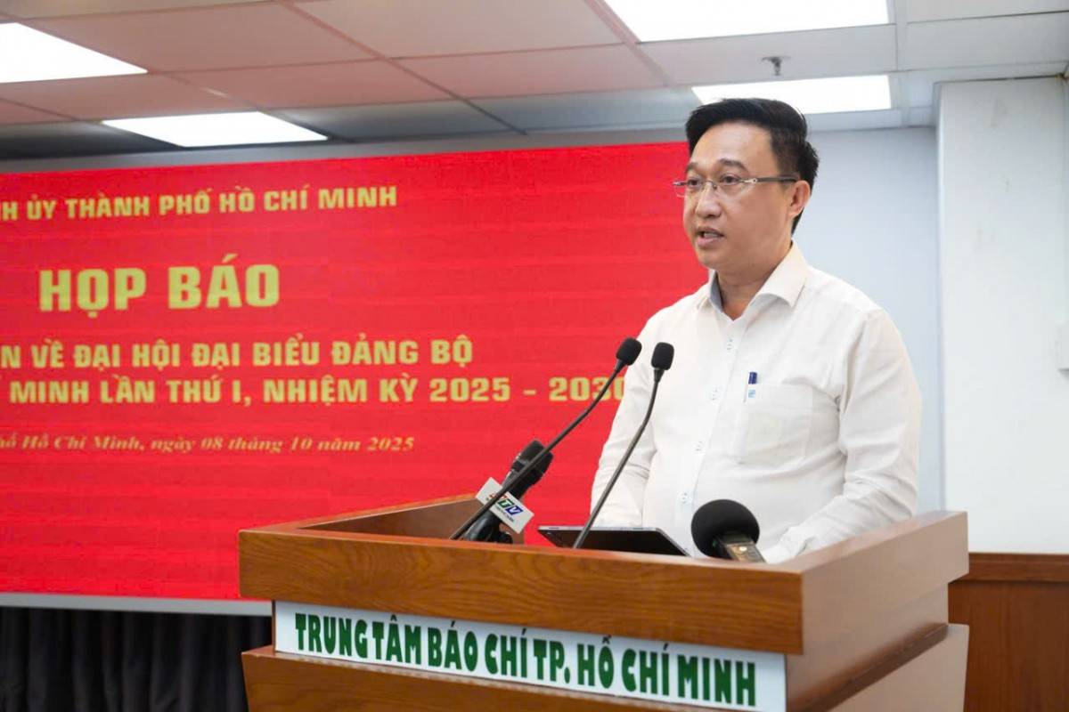 Phó Bí thư Thành ủy TP.HCM Đặng Minh Thông 