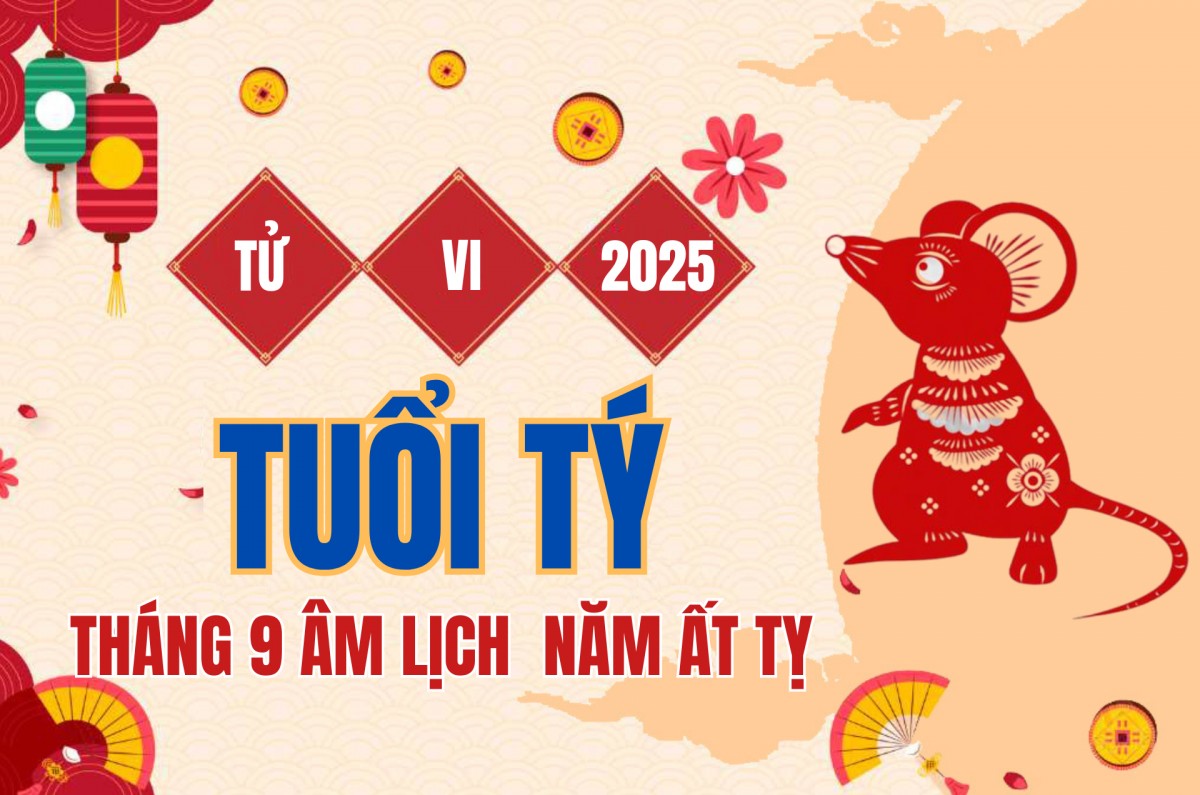 Tử vi Tuổi Tý tháng 9 (âm lịch) năm 2025: Hung tinh xuất hiện, cẩn trọng từng bước đi