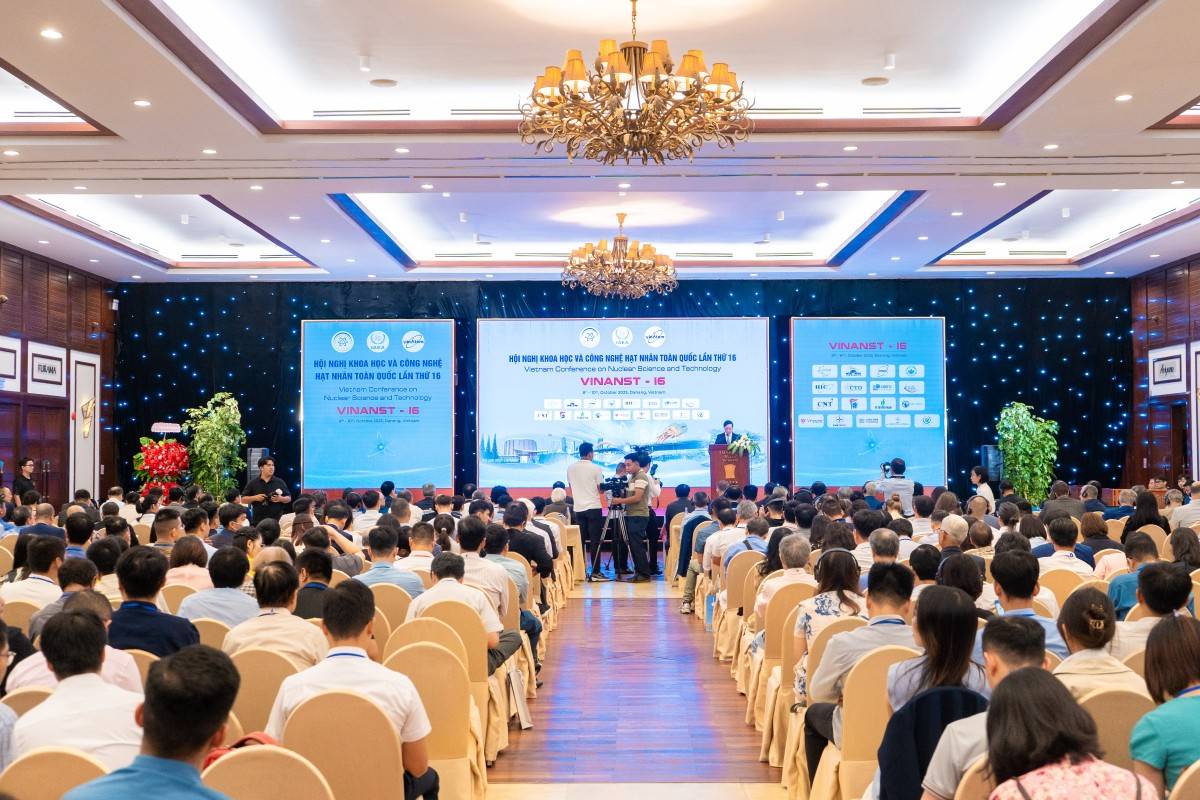 Toàn cảnh hội nghị khoa học và công nghệ hạt nhân VINANST 16. Ảnh tư liệu.