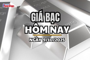 Giá bạc hôm nay 910/2025: Giá bạc bật tăng mạnh, hướng sát mốc 50 USD/ounce
