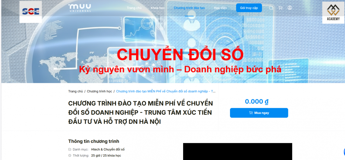 Hà Nội triển khai chương trình đào tạo chuyển đổi số miễn phí dành cho doanh nghiệp nhỏ và vừa