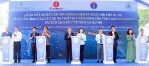 Đặc khu Phú Quốc ra mắt cơ sở cấp cứu ngoại viện
