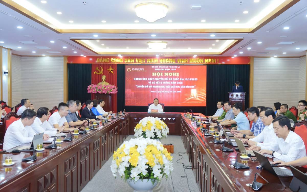 Sơn La tăng tốc chuyển đổi số: Nhanh hơn, hiệu quả hơn, gần dân hơn