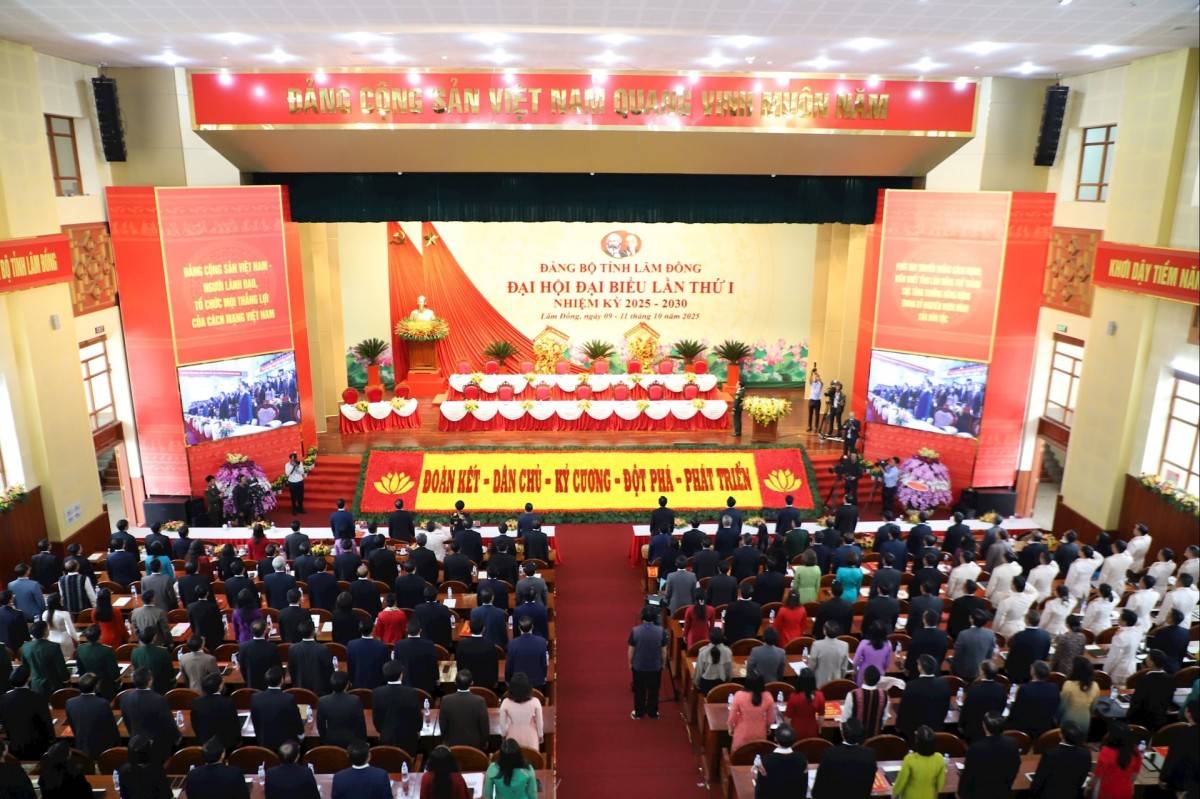 Chương trìnhh phiên trù Bị: Đoàn Đại biểu Đại hội Đảng bộ Lâm Đồng nhiệm kỳ 2025-2030