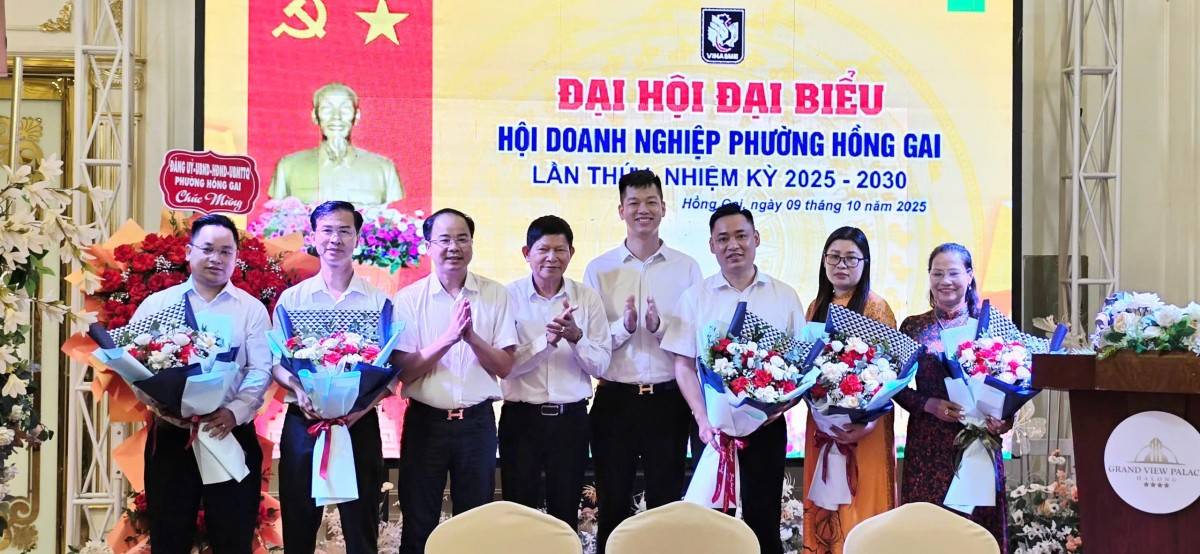 Hội Doanh nghiệp phường Hồng Gai ( Quảng Ninh) chính thức thành lập: Cầu nối vững chắc giữa doanh nghiệp và chính quyền địa phương