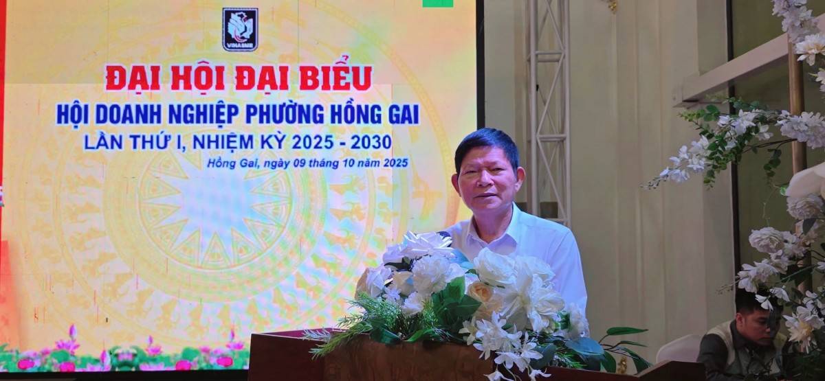 Hội Doanh nghiệp phường Hồng Gai ( Quảng Ninh) chính thức thành lập: Cầu nối vững chắc giữa doanh nghiệp và chính quyền địa phương