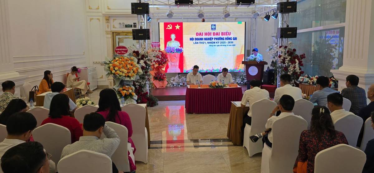 Hội Doanh nghiệp phường Hồng Gai ( Quảng Ninh) chính thức thành lập: Cầu nối vững chắc giữa doanh nghiệp và chính quyền địa phương