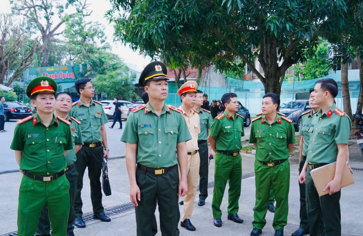 Công an tỉnh Thanh Hóa: Đảm bảo an ninh, an toàn tuyệt đối Đại hội Đảng bộ tỉnh lần thứ XX