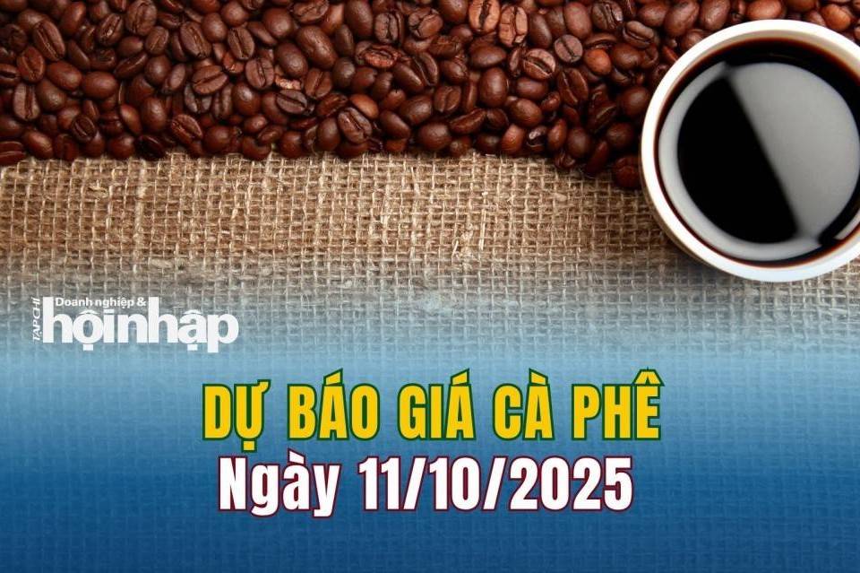 Dự báo giá cà phê 11/10: Cà phê trong nước "quay xe" giảm