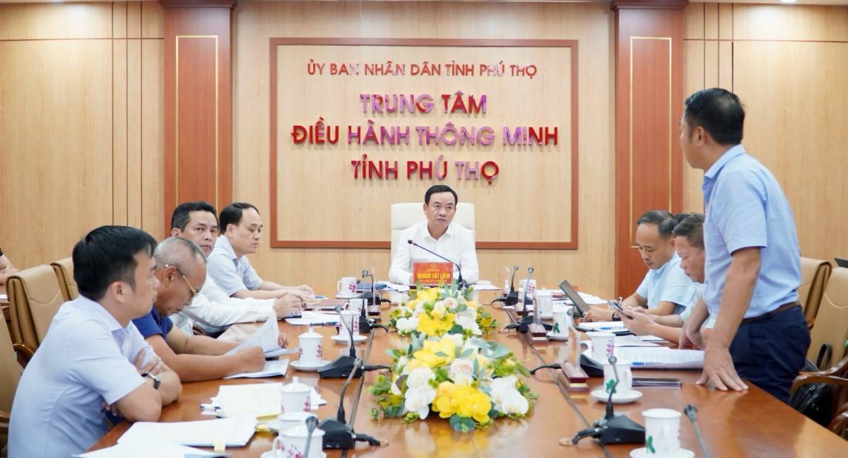 Phú Thọ họp bàn tháo gỡ vướng mắc dự án cao tốc kết nối vùng Tây Bắc