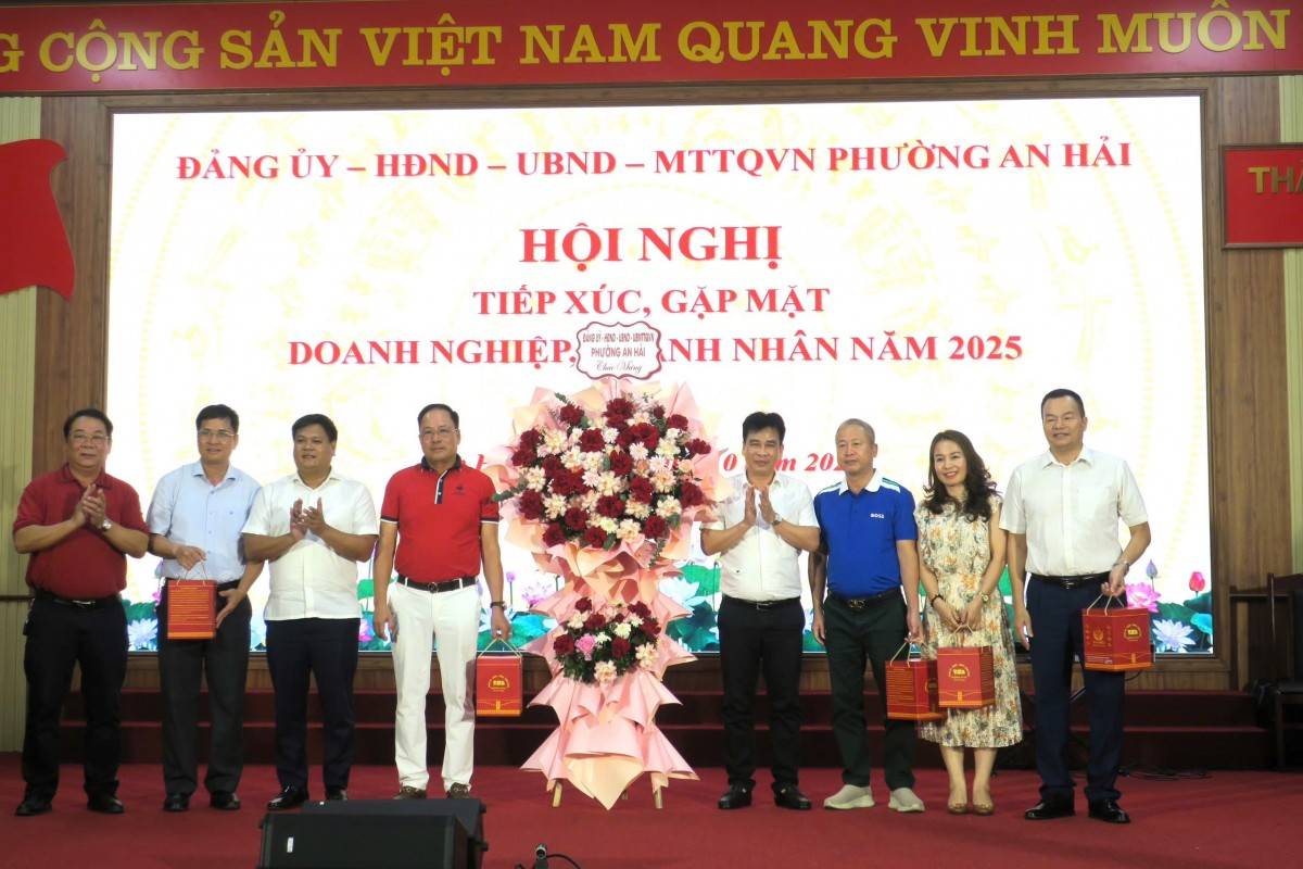 An Hải (TP. Hải Phòng) đồng hành cùng doanh nghiệp – lan tỏa khát vọng phát triển bền vững