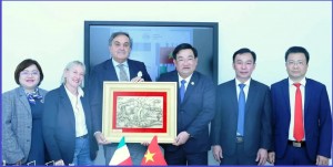 Đoàn công tác UBND  tỉnh Khánh Hòa thăm, làm việc với Hiệp hội Doanh nghiệp nhỏ và vừa Italia