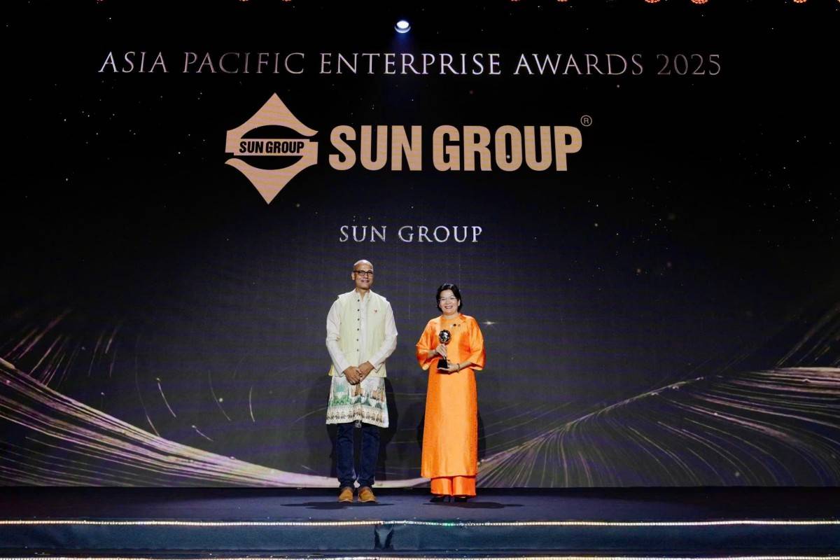 Sun Group được APEA vinh danh ở hạng mục Thương hiệu truyền cảm hứng Châu Á 2025 (Inspirational Brand 2025).