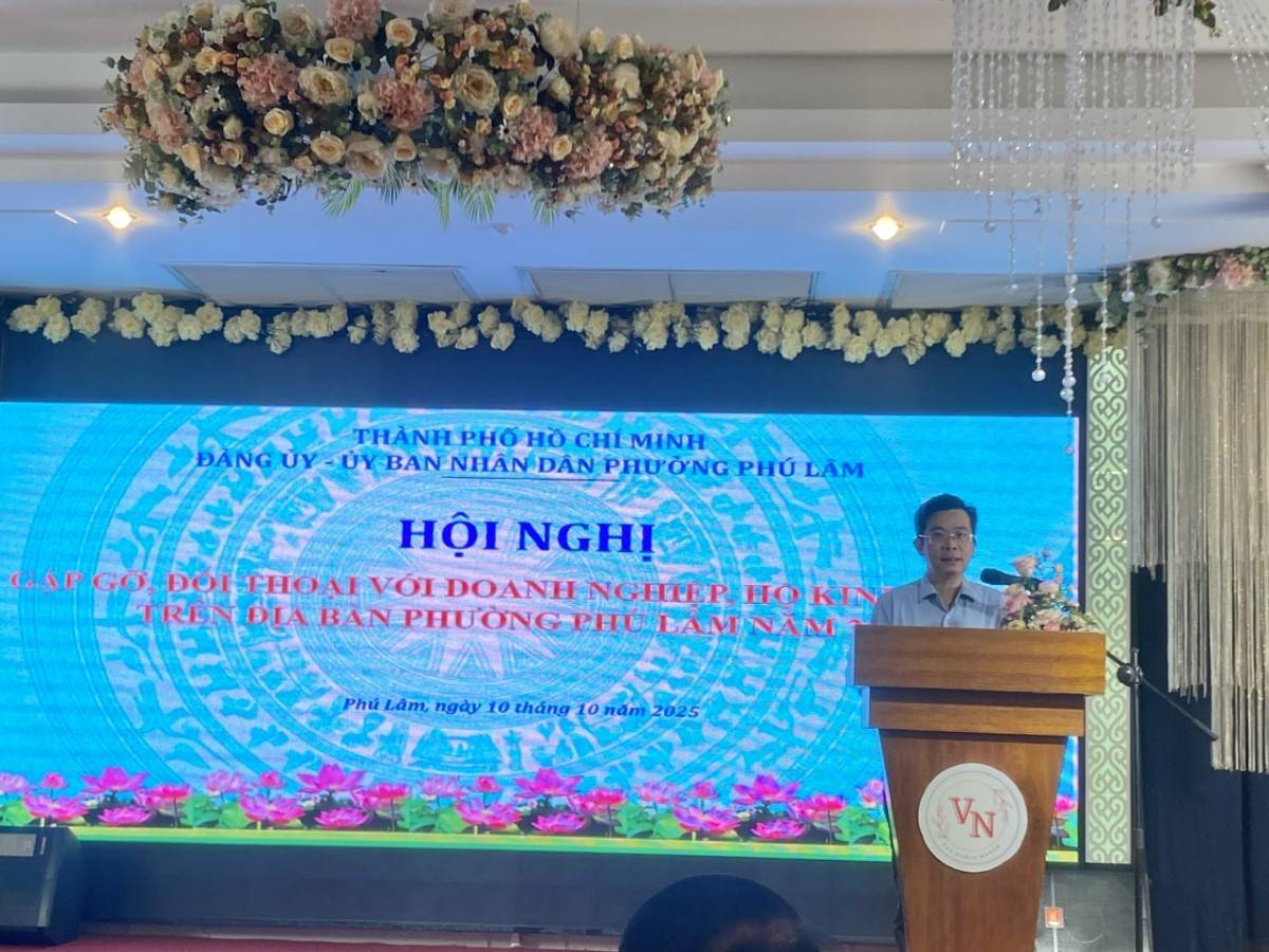 Phường Phú Lâm (TP. Hồ Chí Minh) xây dựng tổ tư vấn thuế và trợ lý ảo AI hỗ trợ doanh nghiệp