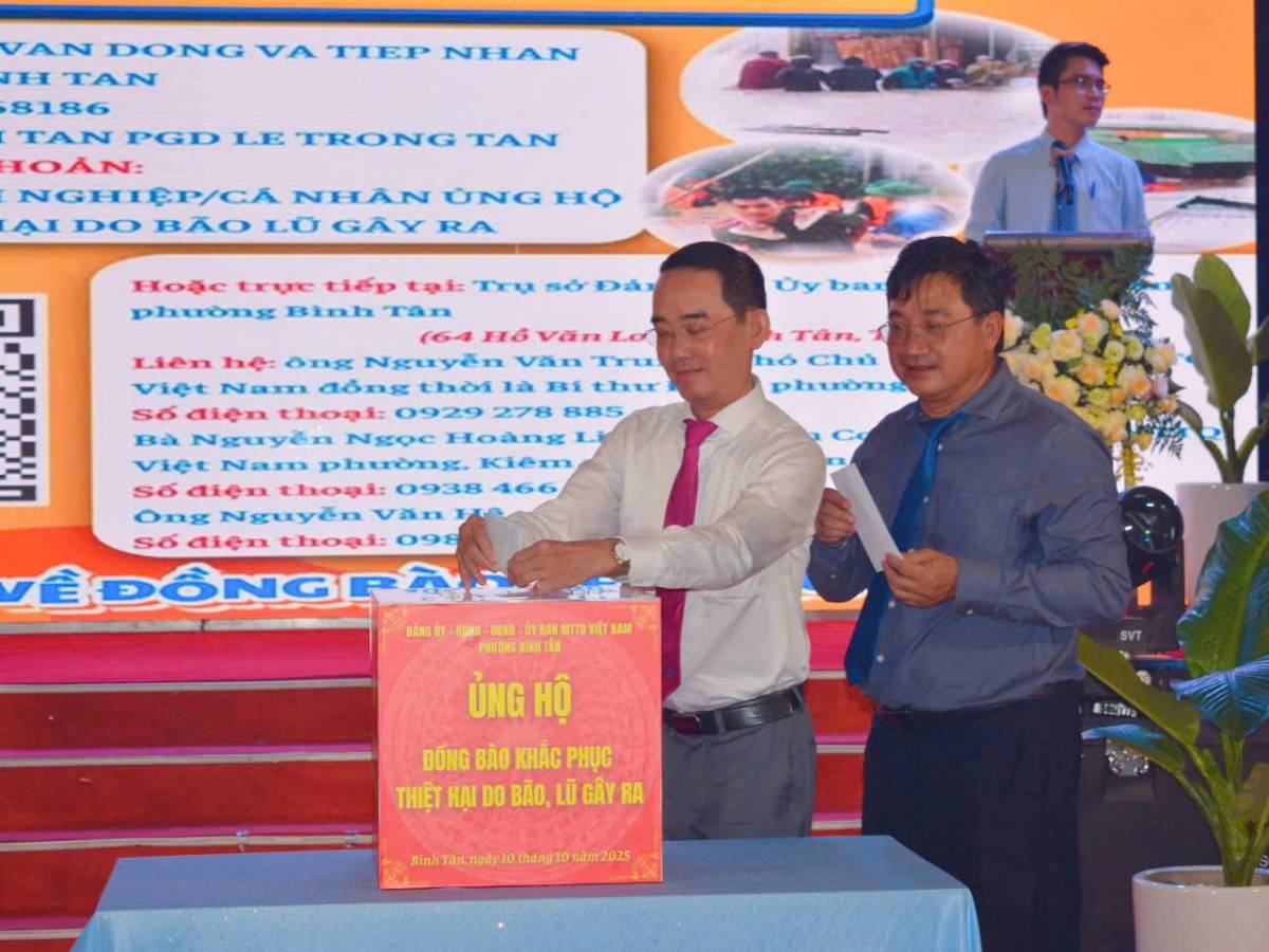 Gắn kết cộng đồng doanh nghiệp – Lan tỏa tinh thần “Giàu” trong mọi nghĩa tại phường Bình Tân (TP. Hồ Chí Minh)