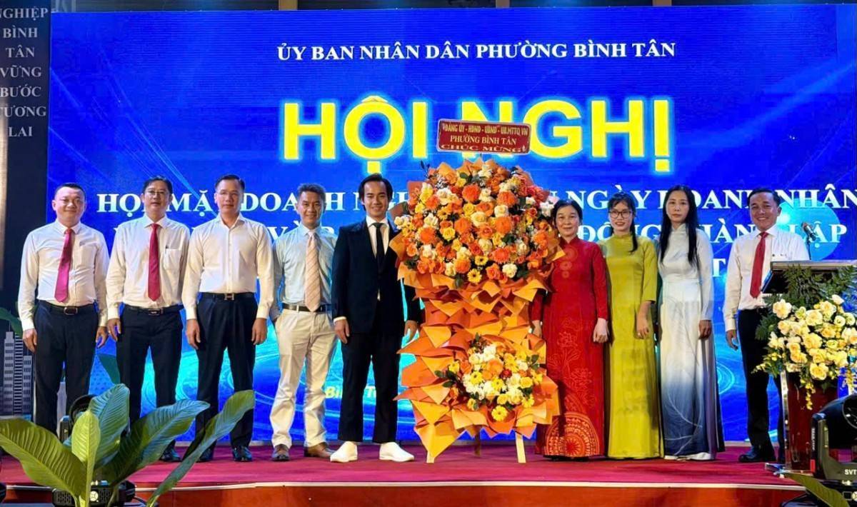 Gắn kết cộng đồng doanh nghiệp – Lan tỏa tinh thần “Giàu” trong mọi nghĩa tại phường Bình Tân (TP. Hồ Chí Minh)