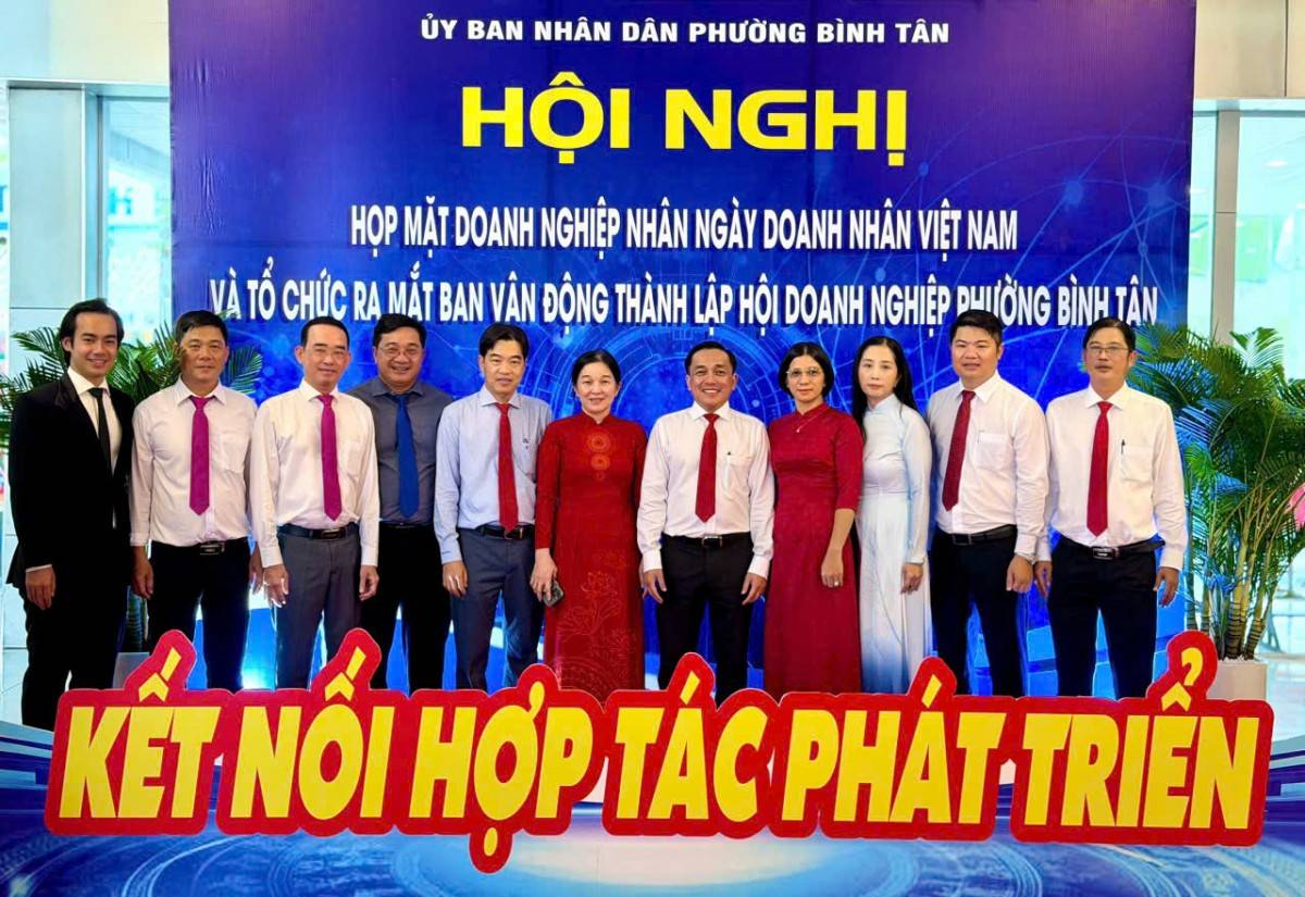 Gắn kết cộng đồng doanh nghiệp – Lan tỏa tinh thần “Giàu” trong mọi nghĩa tại phường Bình Tân (TP. Hồ Chí Minh)