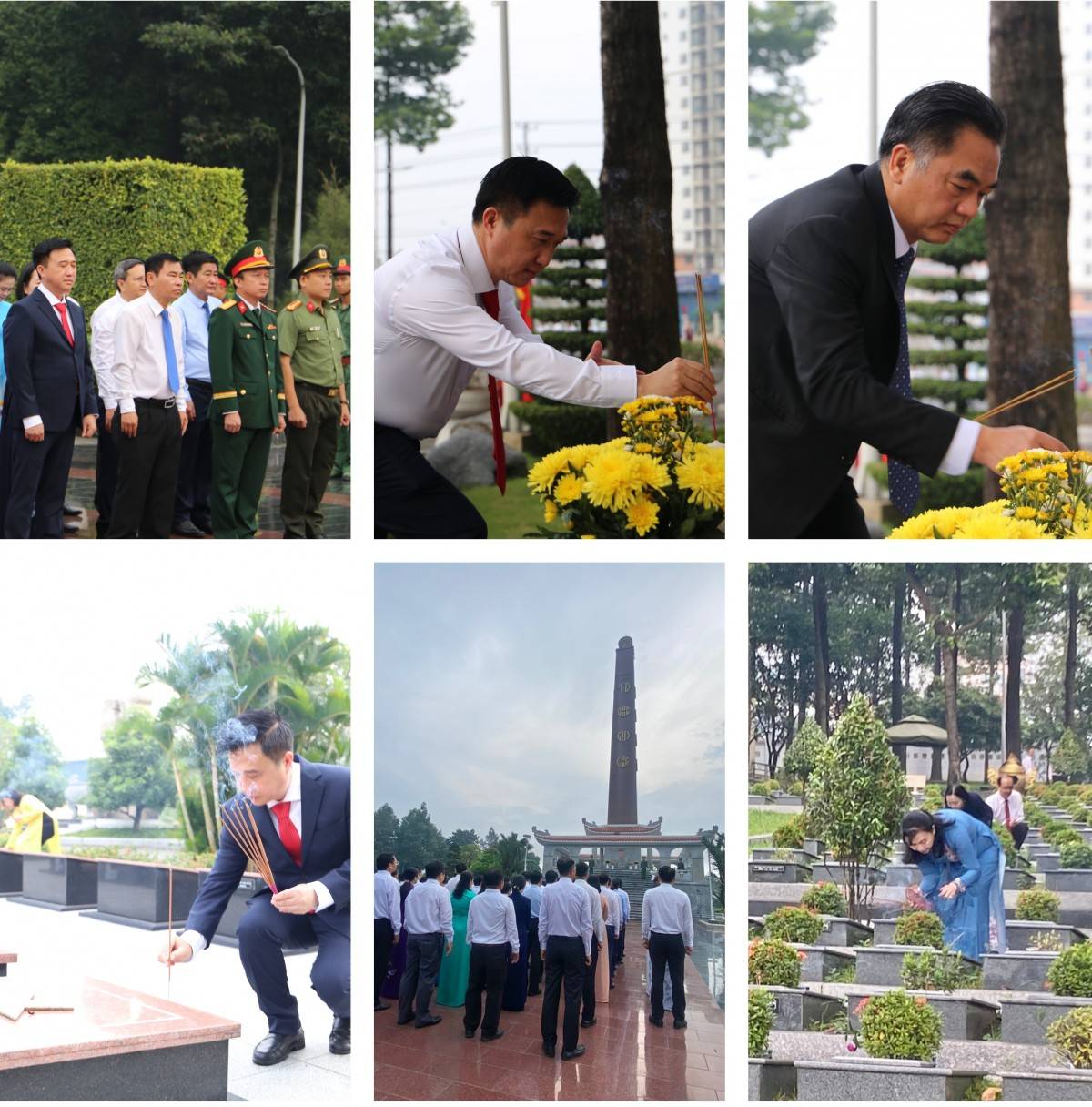 Đoàn đại biểu TP. Hồ Chí Minh dâng hương các Anh hùng liệt sĩ, Bảo tàng Hồ Chí Minh trước thềm Đại hội Đảng