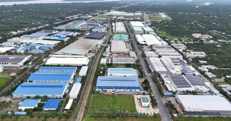 Một góc Vĩnh Long nhìn từ trên cao