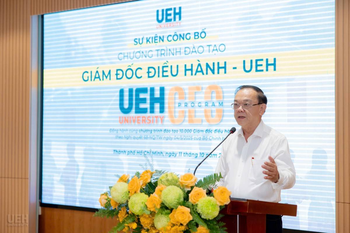 UEH ra mắt chương trình “Giám Đốc Điều Hành” – Đào tạo 3.000 CEO dẫn dắt Doanh Nghiệp Việt