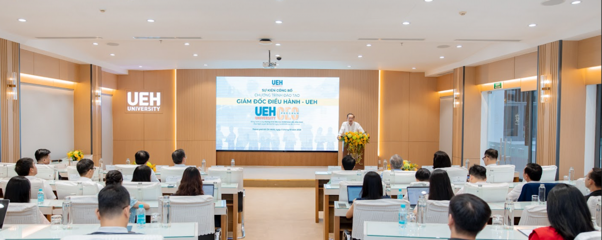 UEH ra mắt chương trình “Giám Đốc Điều Hành” – Đào tạo 3.000 CEO dẫn dắt Doanh Nghiệp Việt