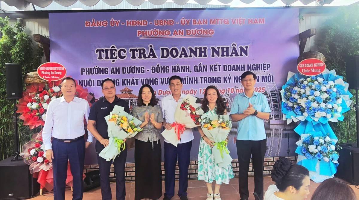Phường An Dương (TP. Hải Phòng): Gắn kết cùng doanh nghiệp – Lan tỏa tinh thần Ngày Doanh nhân Việt Nam