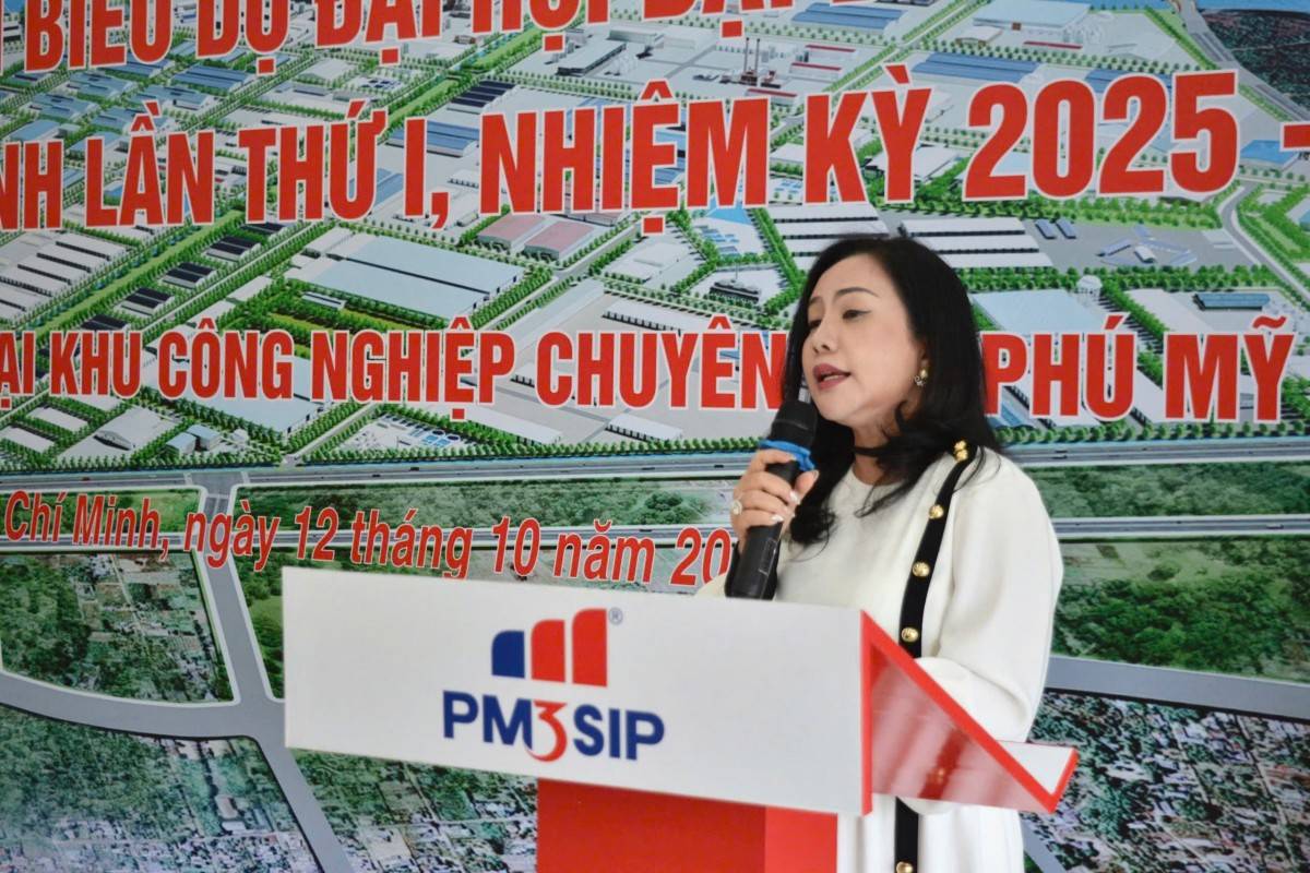 Bà Nguyễn Thị Thảo Nhi- CTHĐ  QT  Công  ty  CP  Thanh  Bình  Phú  Mỹ