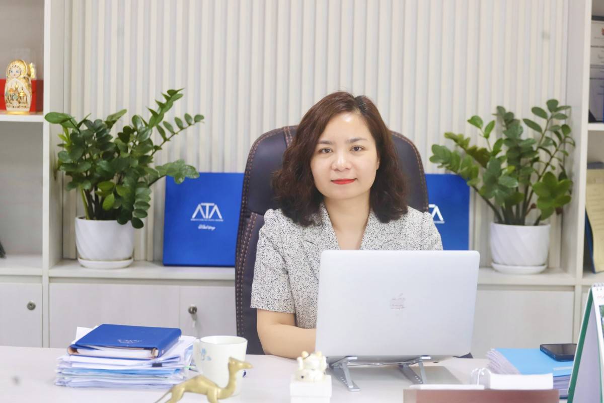 Luật sư Nguyễn Thị Ngọc Anh, CEO Công ty Luật TNHH Toàn cầu ATA, hội viên CLB CEO 1983