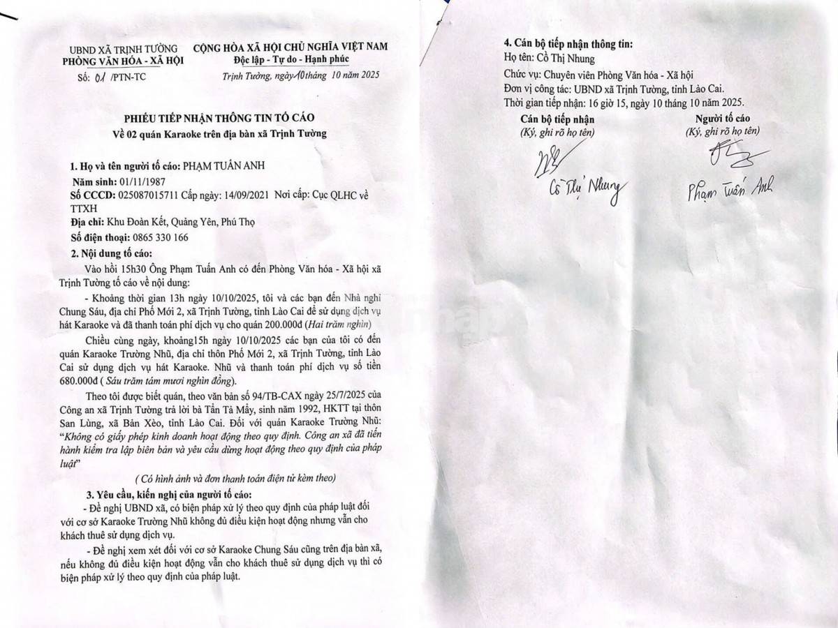 Lào Cai: Vụ hành hung khách hàng phơi bày loạt vấn đề tại cơ sở karaoke Trường Nhũ